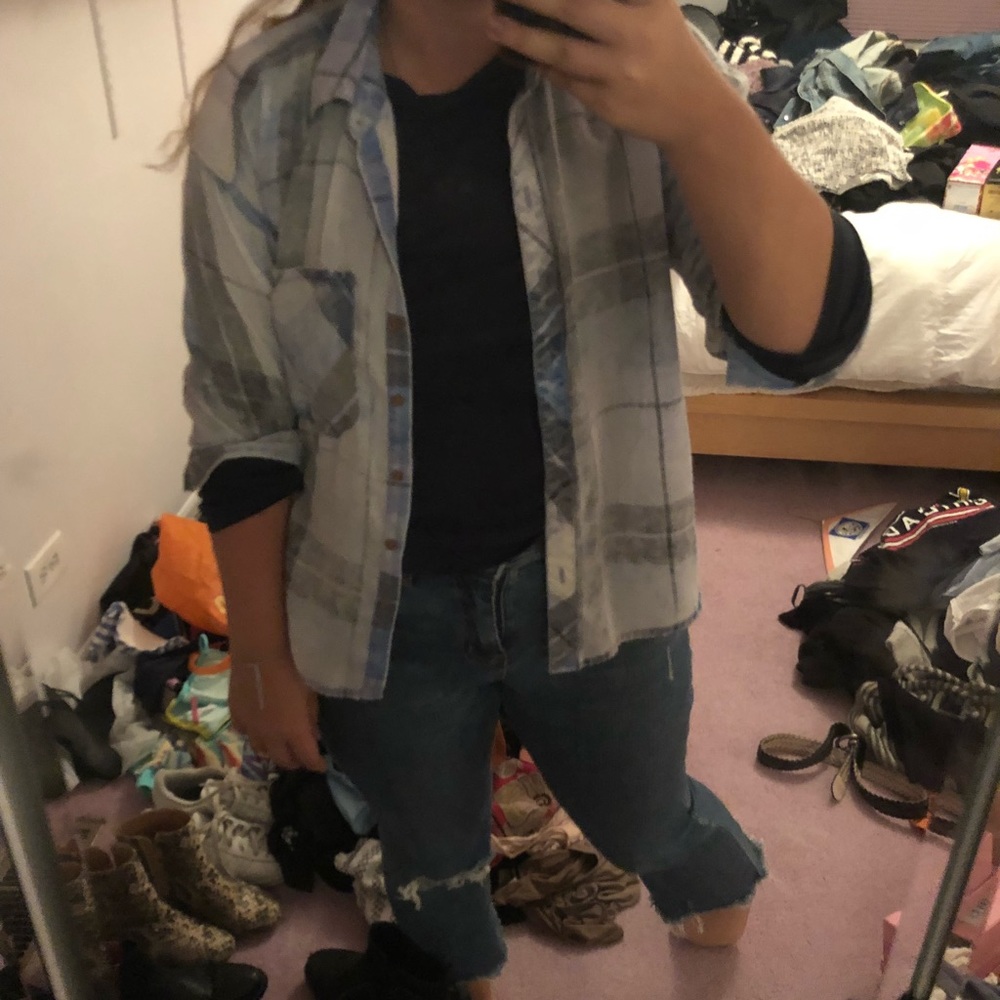 Design lab plaid shirt